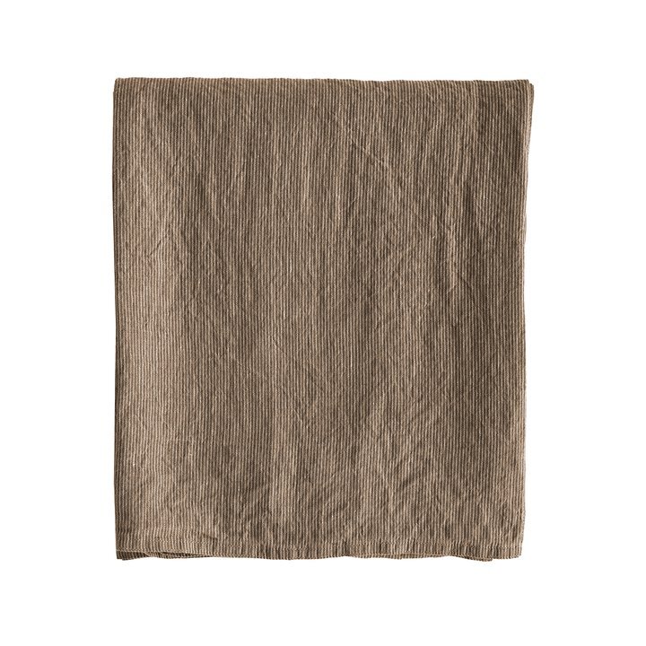 Linnen kleed walnut 140 x 260 cm
