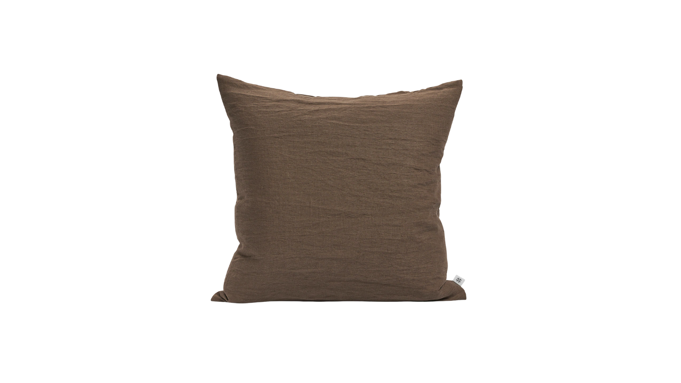 Kussen linnen - cocoa