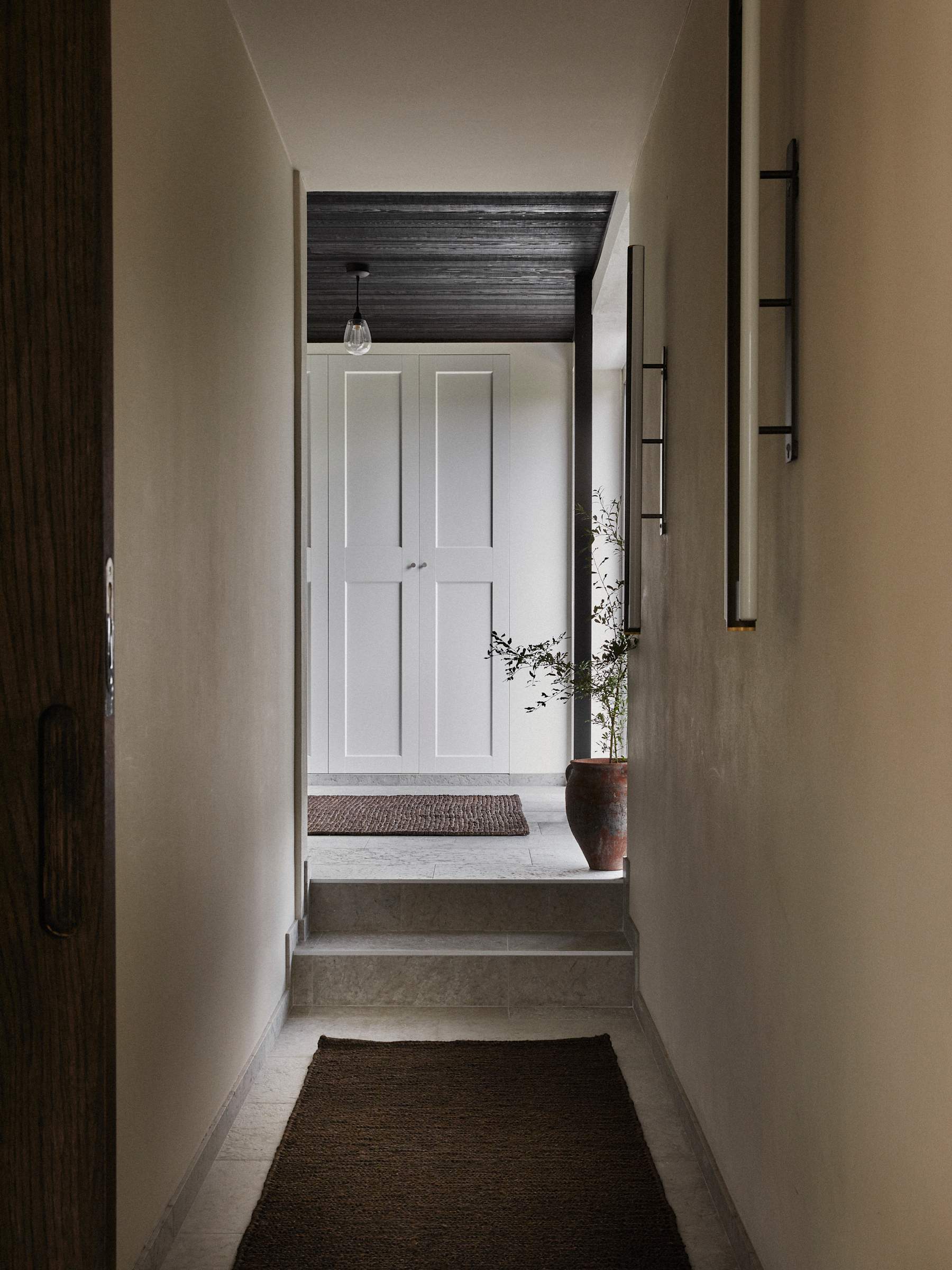 Loper Sumak hennep brown - 80 x 200 cm