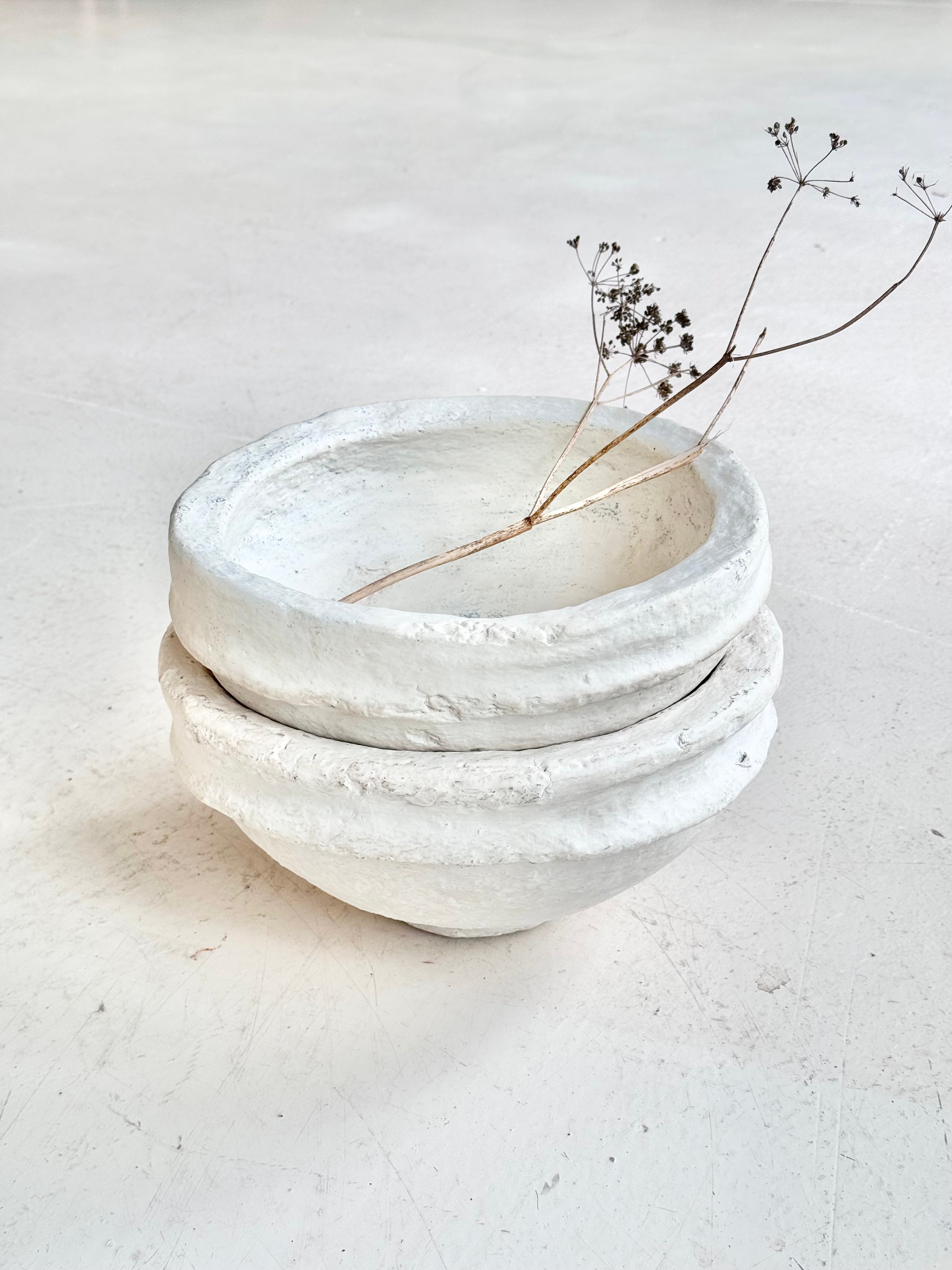 Bowl vintage papier mache