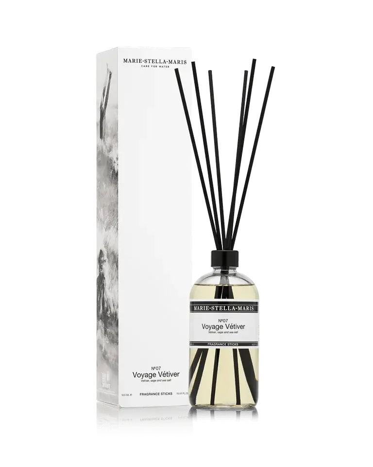 Geurstokjes marie-stella-maris 500ML - voyage vetiver