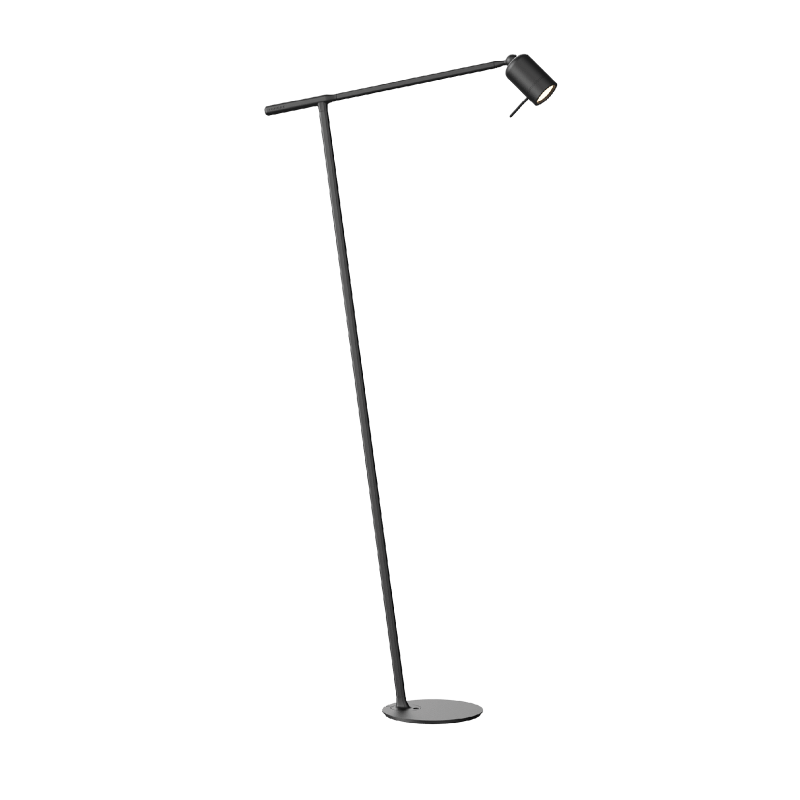 Vloerlamp ONE  - smokey black